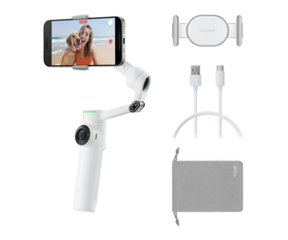 Gimbal Insta360 Flow 2 Pro AI Tracker Bundle (biały)
